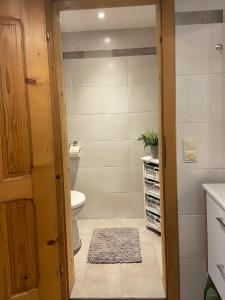 Kúpeľňa v ubytovaní Ferienwohnung Am Jodlerweg