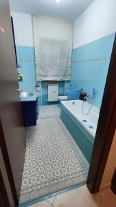 Ett badrum på Casa 2D