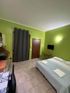 Katil atau katil-katil dalam bilik di Residence Politecnico Bovisa