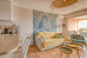 Część wypoczynkowa w obiekcie Bel appartement classé 3 étoiles