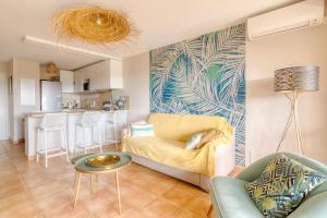 Część wypoczynkowa w obiekcie Bel appartement classé 3 étoiles