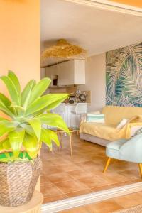 Część wypoczynkowa w obiekcie Bel appartement classé 3 étoiles