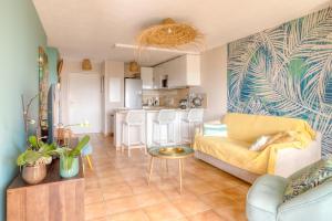 Kuchnia lub aneks kuchenny w obiekcie Bel appartement classé 3 étoiles