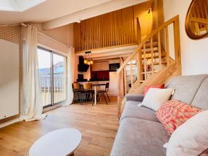 Posedenie v ubytovaní Charmant appartement idéalement situé