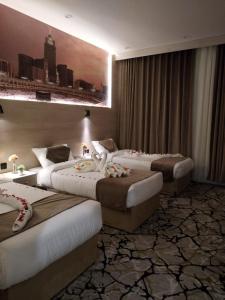 Posezení v ubytování فندق اسكنت الحفاير - Askant Al Hafayer Hotel