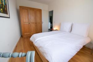 Posteľ alebo postele v izbe v ubytovaní Maison Fesch, vue panoramique, 120m2, Piscine, 3ch