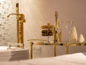 Nápoje v ubytování Apartament Gold SAUNA&JACUZZI Kołobrzeg