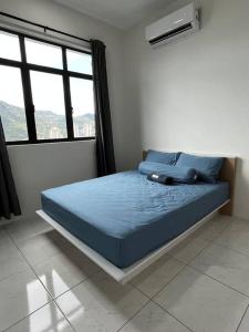 Кровать или кровати в номере Sun Executive Suite Entire Unit @Bayan Lepas #5pax #Queensbay #SPICE #100Mbps