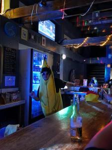 A television and/or entertainment centre at Loki Cusco