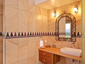 A bathroom at Panoramia Villas