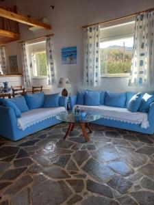 Posezení v ubytování Villa Dimitra
