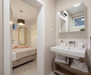 Kúpeľňa v ubytovaní Villa Mirta