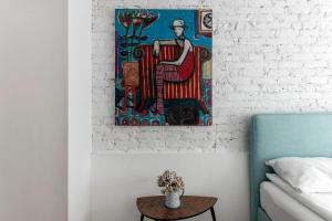 Postel nebo postele na pokoji v ubytování Apartament Roxy Q4Apartments