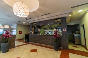 Lobby o reception area sa Hotel & Restaurant Babic