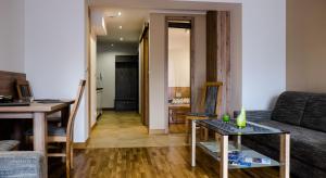 Area soggiorno di Apartament Wiślany Sen