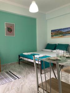 A seating area at valantis room