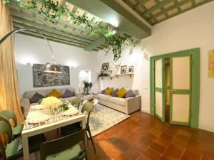 Χώρος καθιστικού στο Pantheon Ancient Rome Apartment +65 φωτογραφίες