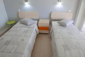 Posteľ alebo postele v izbe v ubytovaní Renting House GALINI