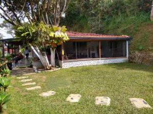 Zahrada ubytování Cabaña la palma