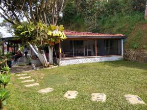 Zahrada ubytování Cabaña la palma
