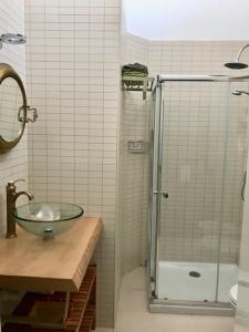 Koupelna v ubytování El Rinconcito - apartamento palacete rehabilitado