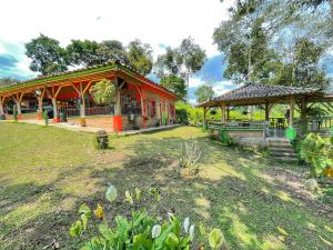 Zahrada ubytování Finca Hotel Cabaña Fercho