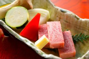 Makanan di atau berdekatan ryokan