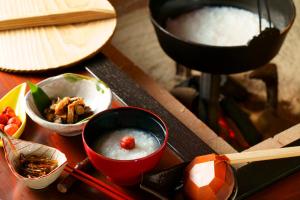 Makanan di atau berdekatan ryokan