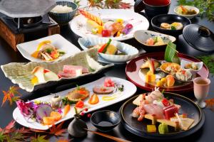 Makanan di atau berdekatan ryokan