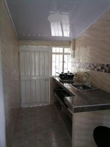 Kuchyň nebo kuchyňský kout v ubytování CASA CAMPESTRE LAS MARIAS