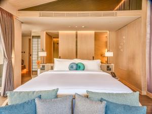 Hotel MYS Khao Yai客房内的一张或多张床位