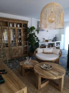 Dining area in the country house