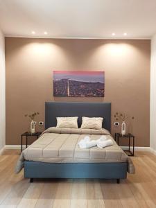 Llit o llits en una habitació de Residence Cortile Mercè