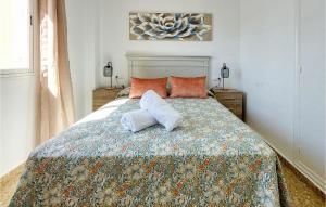 Postel nebo postele na pokoji v ubytování Pet Friendly Apartment