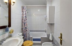 Koupelna v ubytování Pet Friendly Apartment