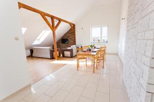 Χώρος καθιστικού στο Apartament Słoneczny