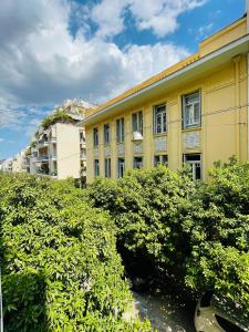 A garden outside 1 BedRoom Apt - Live Like A Local In Kolonaki