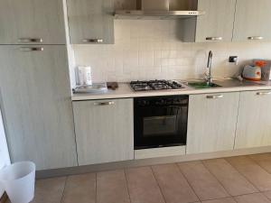 A kitchen or kitchenette at Sun Lake Iseo apartment