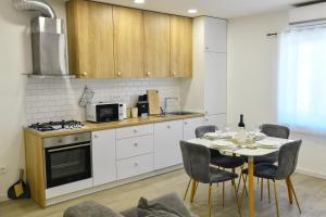 Kuchyň nebo kuchyňský kout v ubytování Apartment Maris Sinj