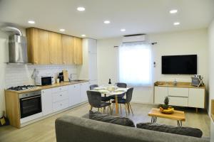 Kuchyň nebo kuchyňský kout v ubytování Apartment Maris Sinj