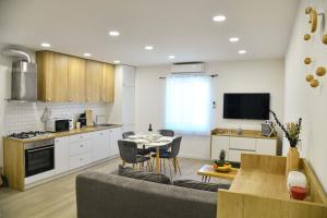 Kuchyň nebo kuchyňský kout v ubytování Apartment Maris Sinj