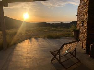 Amanecer o atardecer desde la casa vacacional o alrededores