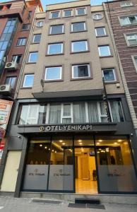 a rendering of the old york apartment building at Otel Yenikapı in Istanbul