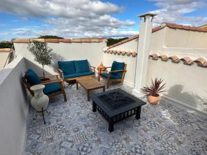 Fotografia z galérie ubytovania Duplex meublé avec terrasse dans résidence avec piscine v destinácii Cap d'Agde