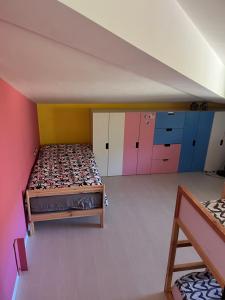A bed or beds in a room at Villa Green garden