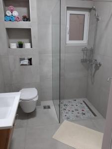Koupelna v ubytování Apartman Jass