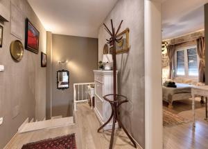 Giường trong phòng chung tại Apartments Villa Mike