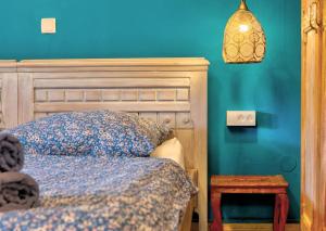 Giường trong phòng chung tại Apartments Villa Mike