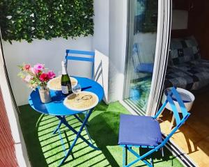 Balkón alebo terasa v ubytovaní Appartement Vue Mer - Albatros + 11 fotografií