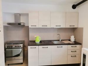 Dapur atau dapur kecil di Verde di Valda
